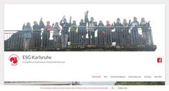 Desktop Screenshot of esg-karlsruhe.de
