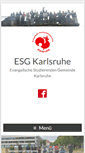 Mobile Screenshot of esg-karlsruhe.de